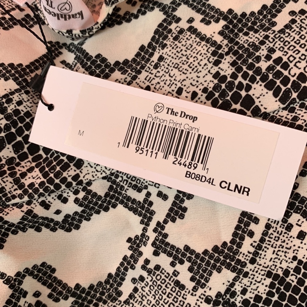 The Drop Python Printed Cami - Picture 7 of 9
